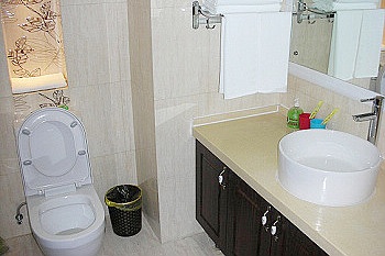 Bathroom - Junyuan Self Service Apartments Hotel Beijing