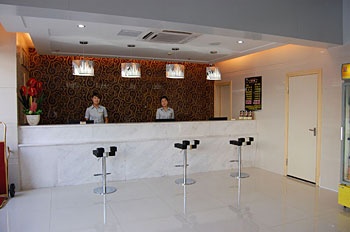 Reception Desk - Sunshine Youth Hotel - Xiamen