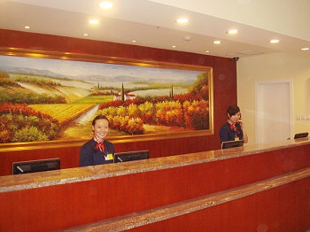 Reception Desk - Hanting Express ( Guangzhou Tianhe Gangding)