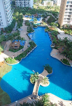 Outdoor Swimming Pool - Youth Bean Family Hotel - Sanya