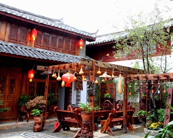  - Lijiang flavor Inn Shuhe flagship Five Taste Life Courtyard