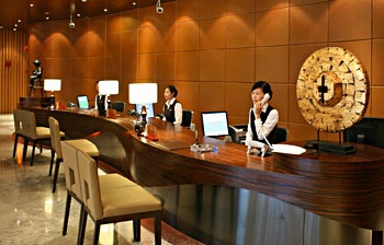 Reception Desk - Shanghai Yundu Hotspring Business Hotel