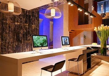 Reception Desk - Modena Putuo Boutique Residence Shanghai