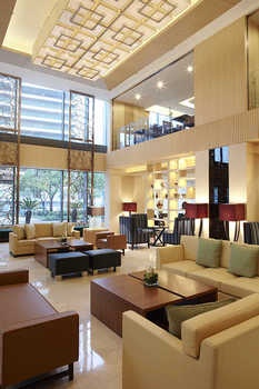 Lobby - Courtyard by Marriott Shanghai Puxi Hotel 