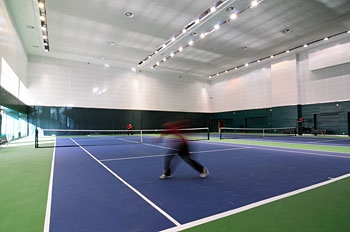 Indoor Tennis Court - China People`s Palace