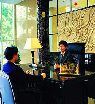 Reception Desk - Southern Hotel Guangzhou