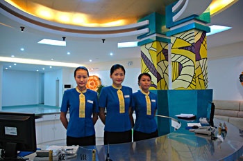 Reception Desk - Hainan Jinyu Hotel