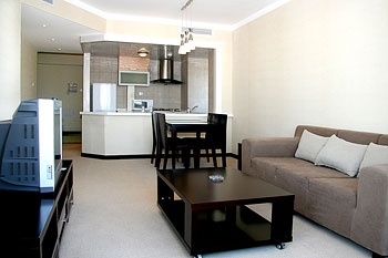 Apartment/2 Bedrooms And 2 Living Rooms/LivingRoom - Star City International Apartments - Beijing