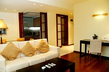 River View Suite/Living Room - Haiyue Binjiang Hotel Serviced Apartment