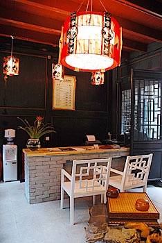 Reception Desk - Shangyue Mingqing Inn - Chongqing