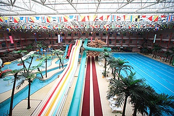 Indoor Swimming Pool - Dalian Aerbin Jin Shan Hotel