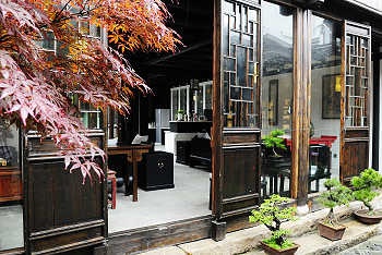 Hotel Grounds - Zhengfu Caotang Hotel - Zhouzhuang