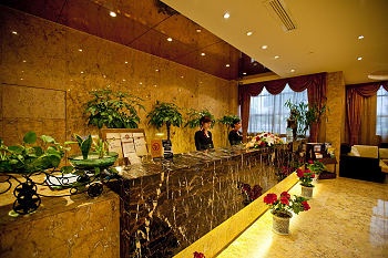 Reception Desk - Tieliu Business Hotel - Hangzhou