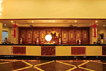 Reception Desk - Sanya Harvest Qilin Hotel