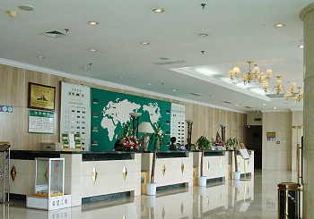 Reception Desk - Zhongyu Hotel Kunming