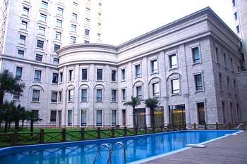 Swimming Pool - Shanghai Grand Metropark Jiayou Hotel 