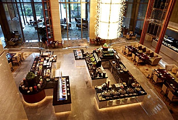 Restaurant - Shanghai Marriott Hotel Changfeng Park