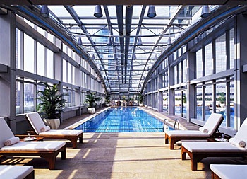 Indoor Swimming Pool - Tomorrow Square,Shanghai-Marriott Executive Apartments 