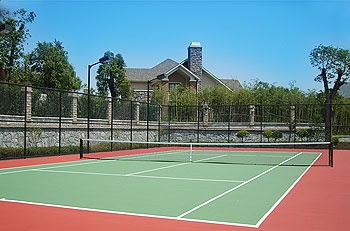 Outdoor Tennis Court - Hill & River Hotel Hangzhou 