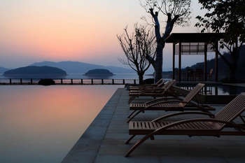 Outdoor Swimming Pool - Inter Continental Qiandao Lake - Hangzhou