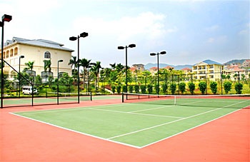 Outdoor Tennis Court - Guangzhou Huadu Furong Village.