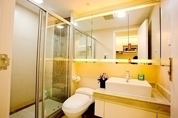 Bathroom - She＆He Apartment Hotel Jinxiu Union - Guangzhou