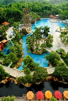 Outdoor Swimming Pool - InterContinental Shenzhen 