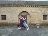 traditional shaolin kung fu at shaolin si wuseng hou bei dui