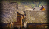 Yao village rooftops