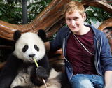 Me and a panda