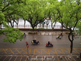 Riverside street in Guilin