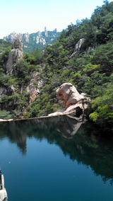 Stone Lion Pool Laoshan