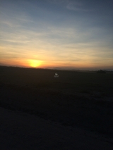 Sunset in Amboseli