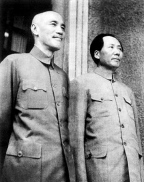 Chiang Kai shek and Mao zedong