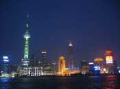 Shanghai at night