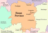 hunan map