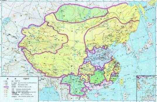 map of Han Dynasty