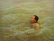 swimming in Changjiang